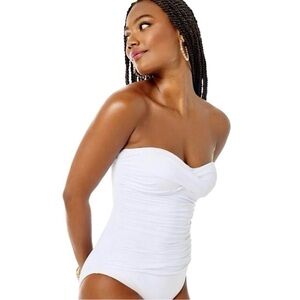 NWT Lilly Pulitzer Flamenco One Piece Swimsuit, Size 16